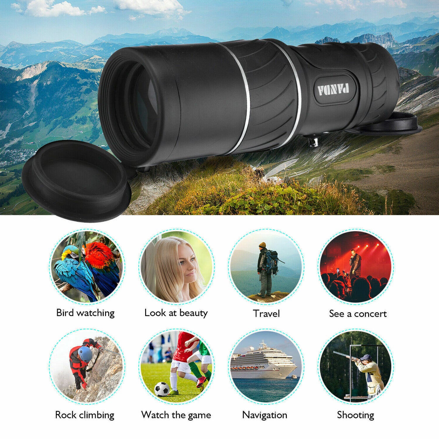 Day/Night Optical Monocular