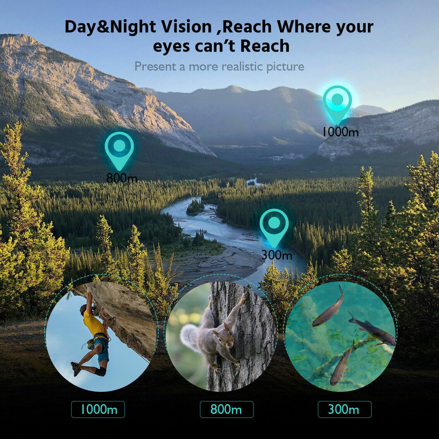 Day/Night Optical Monocular