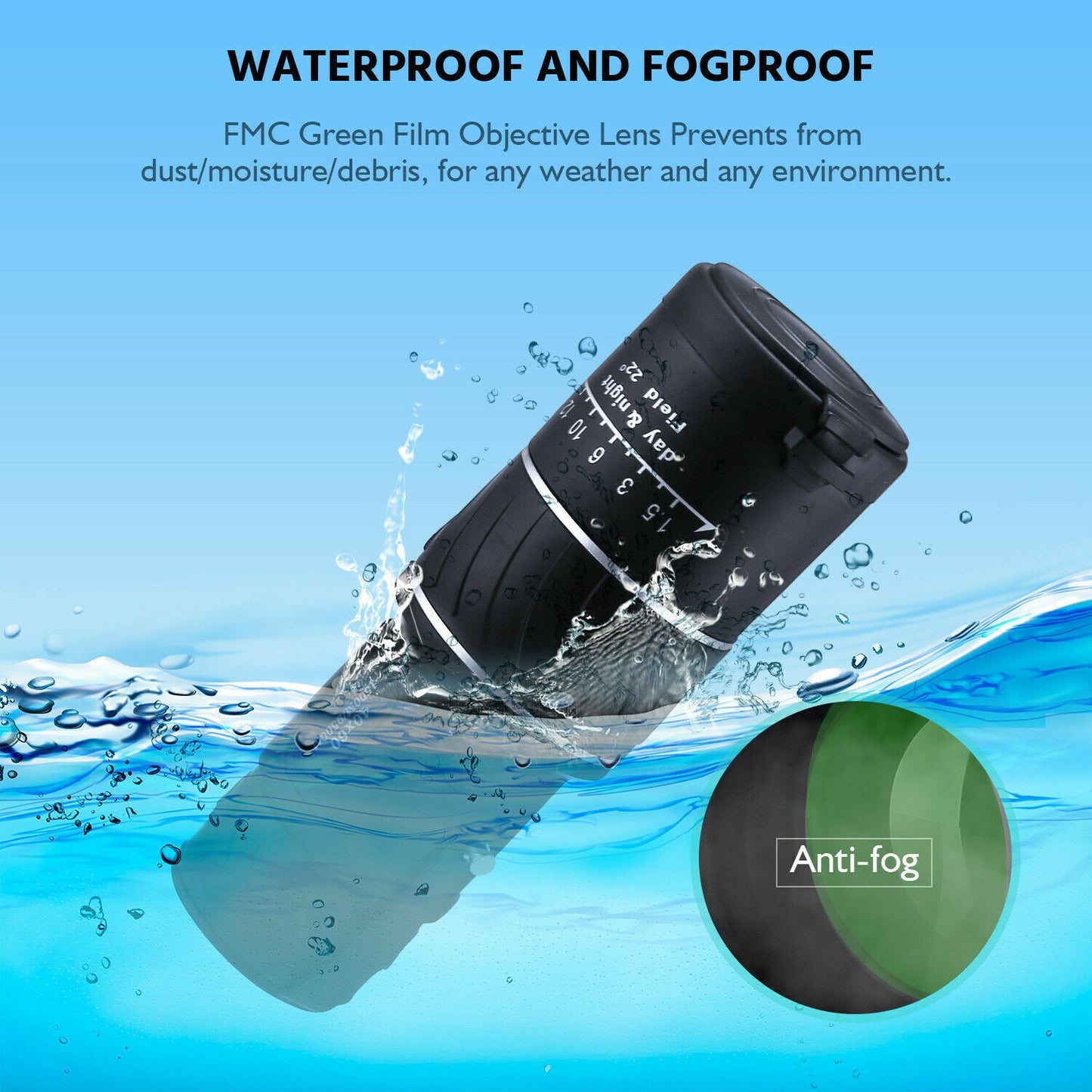 Day/Night Optical Monocular
